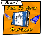 Set up for your Barcode to PLC Gateway is easy